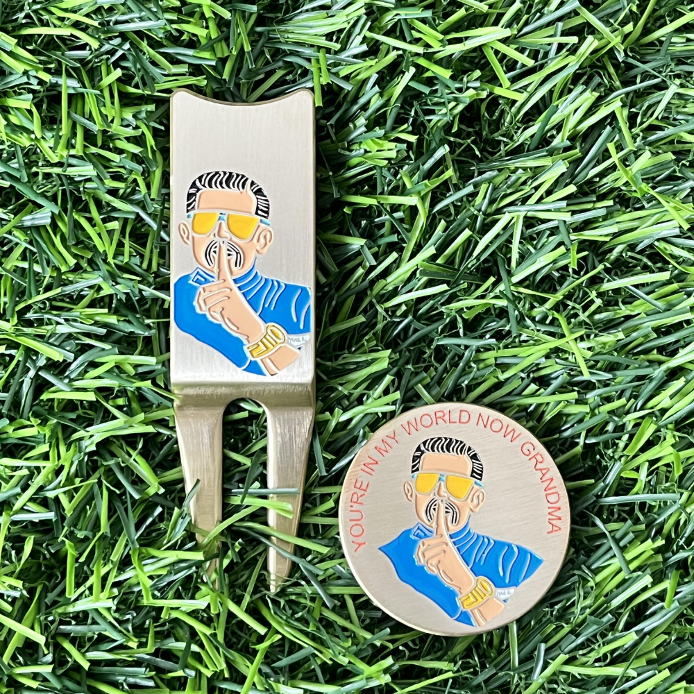 Happy Gilmore - Hal - Ball Marker & Divot Tool