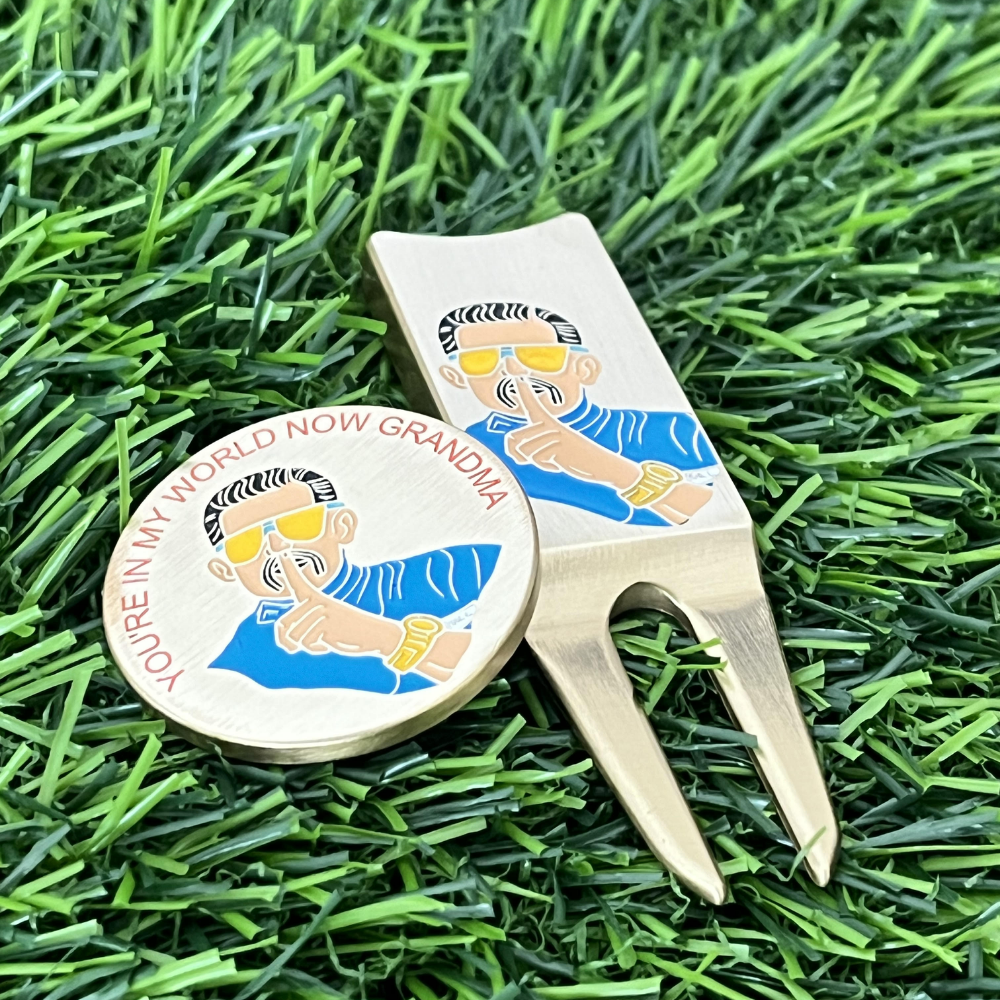 Happy Gilmore - Hal - Ball Marker & Divot Tool