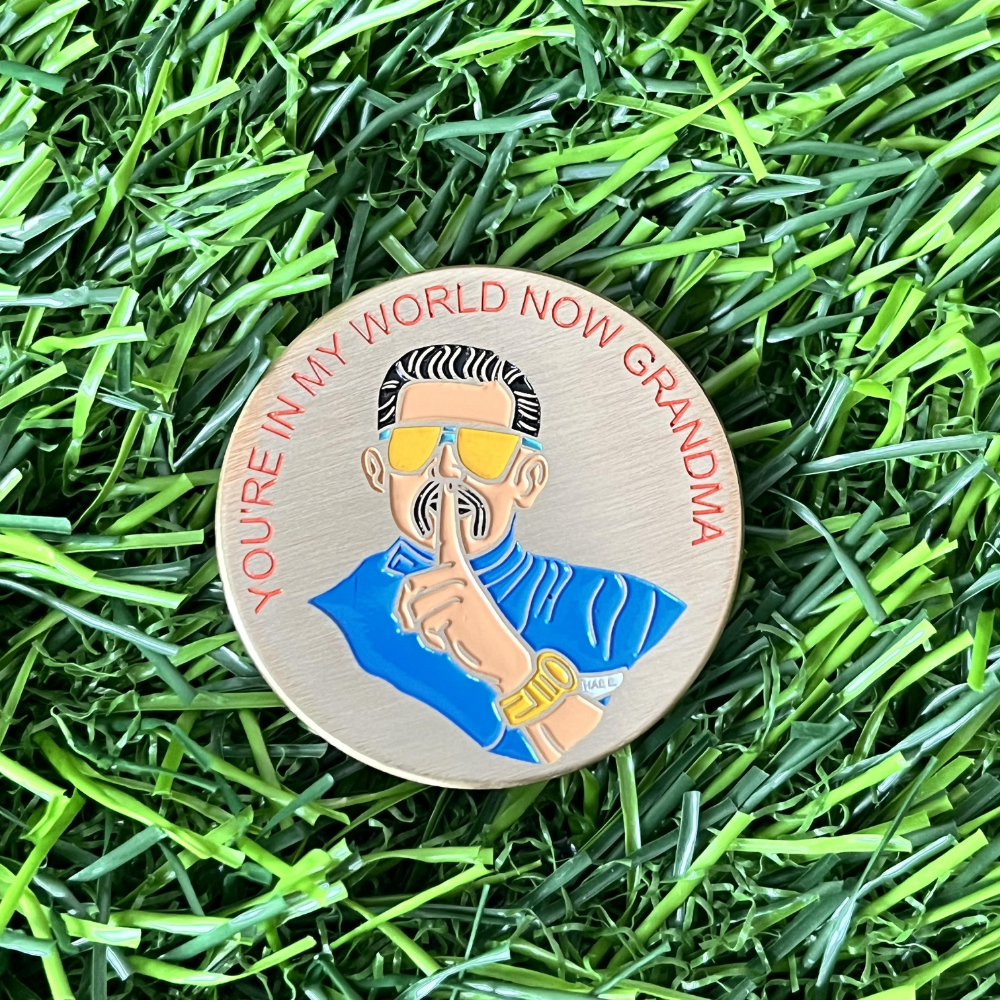 Happy Gilmore - Hal - Ball Marker & Divot Tool