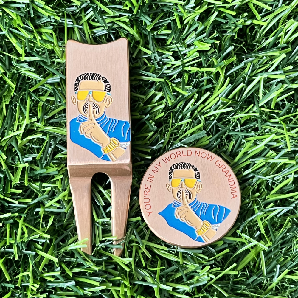 Happy Gilmore - Hal - Ball Marker & Divot Tool