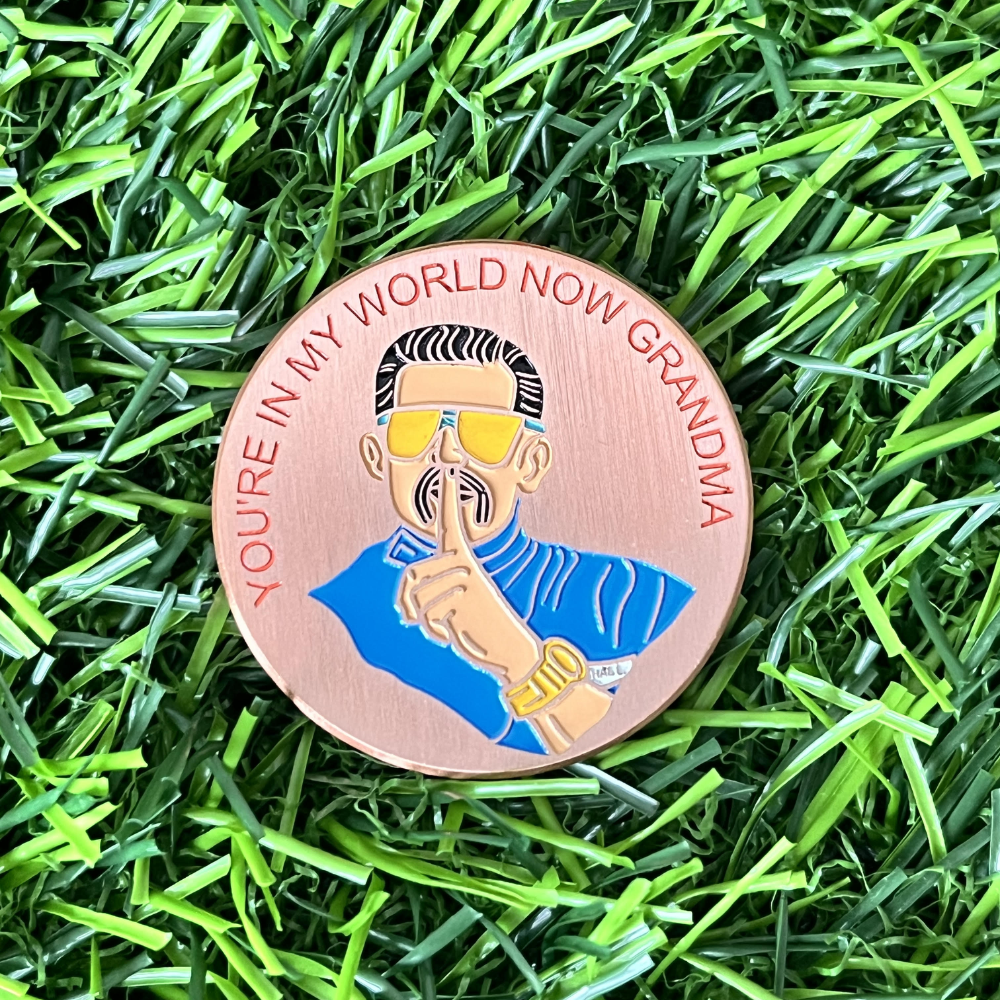 Happy Gilmore - Hal - Ball Marker & Divot Tool